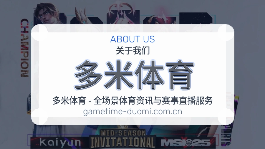 关于 多米体育 综合体育行业品牌